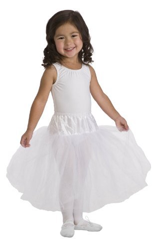 Little Adventures Child Fullness Slip, White