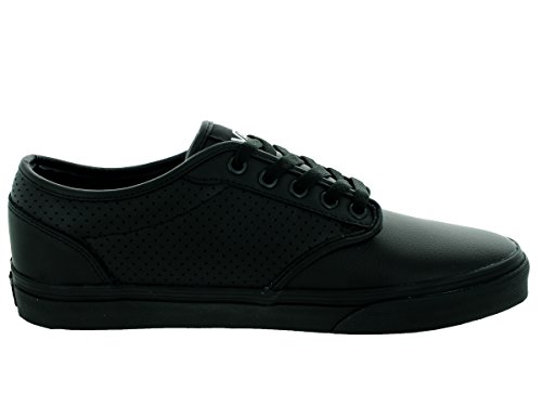 leather black vans men