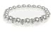 White Fashion Pearl Cubic Zirconia Bracelet (8mm, 10mm) Image