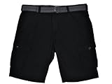 Calvin Klein Jeans Mens Ripstop Cargo Shorts Black Size 38