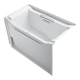 Buy KOHLER K-1913-RB-0 Elevance Rising Wall Bath with Included Right-Hand Drain and... by Kohler