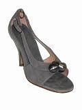 TED BAKER LONDON Pearl Suede Open Toe Pump