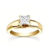 0.25 Carat VS2 - GIA Certified Diamond Solitaire Engagement Ring on 14k White Gold