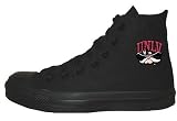 Converse Chuck Taylor All Star Hi Top Black Monochrome University of Nevada Las Vegas (UNLV) Mascot Canvas