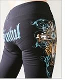 Sinful Clothing - Women's Crowned By Honor Sweat Black #S968BLK