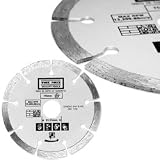 Qty 3: New 4 1/2 in Diamond Saw Blade: For Granite:Tool