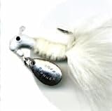 Blakemore RoadRunner Crappie Jig 1/16oz 12per cd Marabou White sell by 12 only - TTI Companies 1002-001, Fishing Lures & Lure Kits