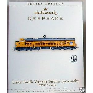 2006 Hallmark Ornament -Lionel Trains #11 – Union Pacific Verada Turbine Locomotive