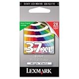 Lexmark Cartridge No. 37XL - Print cartridge - High Yield - 1 x color (cyan, magenta, yellow) - 500 pages - LRP