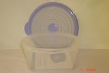 Tupperware Stuffables Bowl 8 Cup Large Blue by 