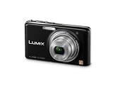31kUyolwGkL. SL160  Panasonic Lumix FX77 Digital Camera   Black (12.1MP, 5x Optical Zoom) 3.5 inch Touchscreen LCD