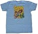 FLAMING LIPS - Save The World - Light Blue Slim-fit Fine Jersey T-shirt