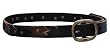 MONITALY 'Tito Leather Belt' Slim Patchwork