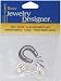 Darice(R) Jewelry Designer Magnetic Clasps - Silver