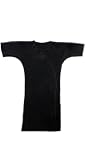 Long Sleeve Solid Color Gown - Lots of Colors! (Newborn 0-3 Months to 12 Pounds, Black)