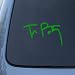 TOM PETTY - Vinyl Car Decal Sticker #1885 | Vinyl Color: Green