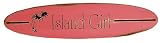 Island Girl Wall Plaque In Bubble Gum