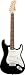 Standard Stratocaster Electric Guitar (Black; Rosewood Fingerboard)