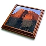 Half Dome of Glacier Point in Yosemite National Park - 8x8 Trivet With 6x6 Ceramic Tile