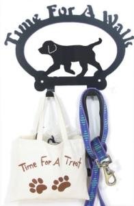 Dog Leash Hook - Trotting Puppy