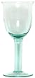 Egyptian Recycled Glass Large Tulip Glass 9.25"H 16oz Set / 6