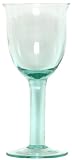 Egyptian Recycled Glass Large Tulip Glass 9.25"H 16oz Set / 6