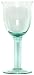 Egyptian Recycled Glass Large Tulip Glass 9.25"H 16oz Set / 6