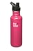 Klean Kanteen Stainless Steel Bottle with 3.0 Sport Cap 18-Ounce (Pink Anemone)
