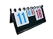 Table Tennis Scoreboard, Table Tennis Equipment, Portable Tabletop Multi-Scoreboard with Game Record