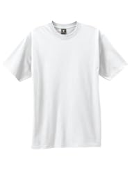 From Amazon.com. Click for details:
 Hanes Men`s Beefy-T Adult Short-Sleeve T-Shirt,5180,5XL,White,5180,5XL,White Hanes Men`s Beefy-T Adult Short-Sleeve T-Shirt,5180,5XL,White,5180,5XL,White