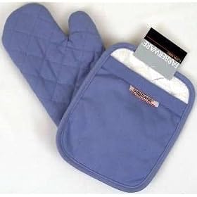 Farberware Solid Pot Holder-light blue by Bath Linens