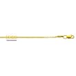 14K Yellow Gold Round Box Chain - 1.70mm - 18 inch