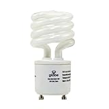 Globe 13-Watt Ultra-Mini Compact Fluorescent Spiral Bulb, GU24 Base, Soft White #3560601