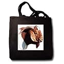 Farm Animals - Boer Doe Goat Head - Tote Bags