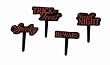Halloween Fright Night Cupcake Picks - 12ct