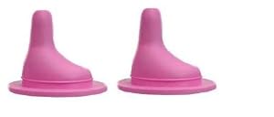 Born Free BornFree BPA FREE Drinking Cup Twin Pack Hard Spouts - Pink