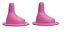 Born Free BornFree BPA FREE Drinking Cup Twin Pack Hard Spouts - Pink