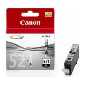 Canon - CLI-521 Bk - Cartouche d'encre d'origine - Noir