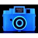 HolgaGlo 120N Plastic Lens Medium Format Camera, Electric Blue