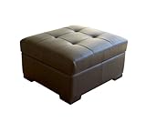 Baxton Studio Sergio Multifunctional Ottoman/Twin Guest Bed, Dark Brown Baxton Studio Sergio Multifunctional Ottoman/Twin Guest Bed, Dark Brown