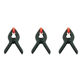 Studiohut 4.5 Photo Video Background Universal Plastic Spring Clamps (Set of 3)