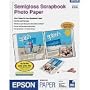 Epson SEMIGLOSS SCRAPBOOK PHOTO PAPER ( SCR1001 )