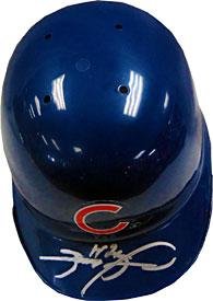 Sammy Sosa Autographed Chicago Cubs Mini Helmet - Autographed MLB Helmets and Hats