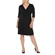 Merona&reg; Plus Fit Solutions Rouched Dress - Black