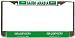 Saudi Arabia Arabian Flag Chrome Metal License Plate Frame Holder