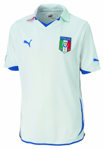 PUMA Herren Italien Auswärts-Trikot Replica, white-team gold, L, 736648 02