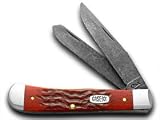 CASE XX Yellowhorse Red Bone Trapper Pocket Knife Knives