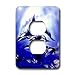 Whales - Killer Whale - Light Switch Covers - 2 plug outlet cover
