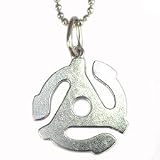 Music Jewelry- 45 Adapter, Pendant , Alloy
