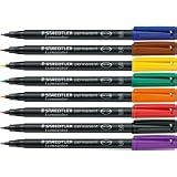 Lumocolor Overhead Projection Marker, Fine Point, Permanent, Black, 12/DZ